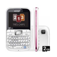 Celular Motorola Motokey Ex117 3 Chips